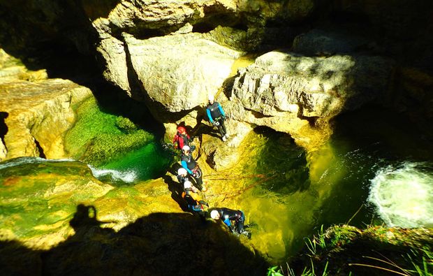 canyoning-strubklamm-golling-an-der-salzach-erkundung