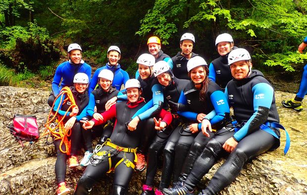 canyoning-rafting-golling-an-der-salzach-team