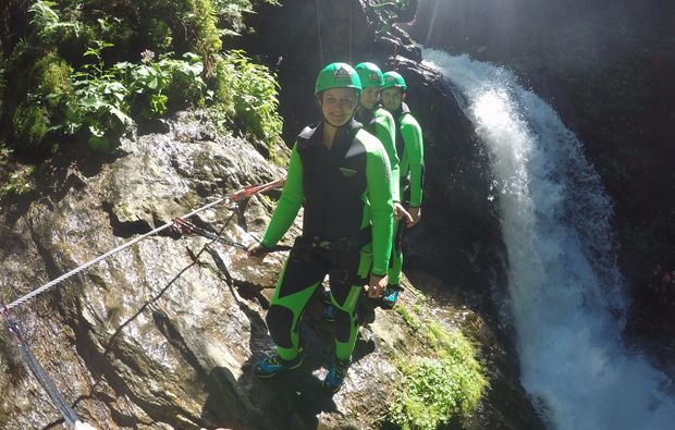 canyoning-tour-haiming-spass-am-wasser