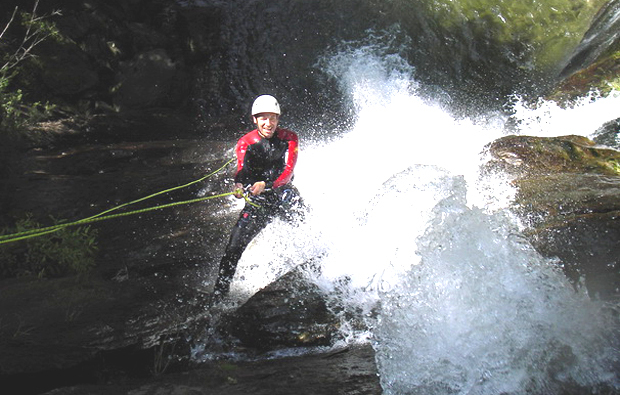 canyoning-action