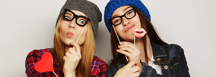 Freunde Fotoshooting