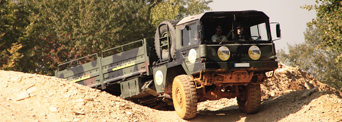 Truck offroad fahren