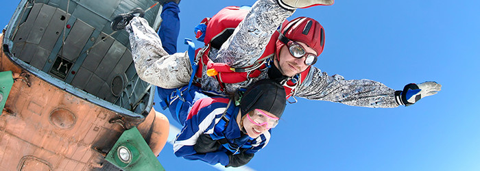 Saut en parachute