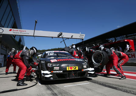 DTM Sonntag Audi Boxenstopp