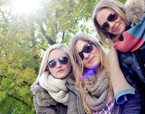 Freunde Fotoshooting