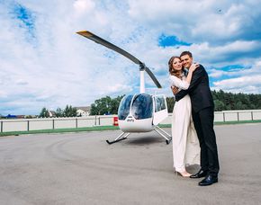 Hochzeits-Rundflug