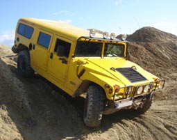Hummer offroad fahren