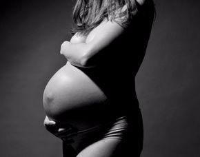 Babybauch-Fotoshooting