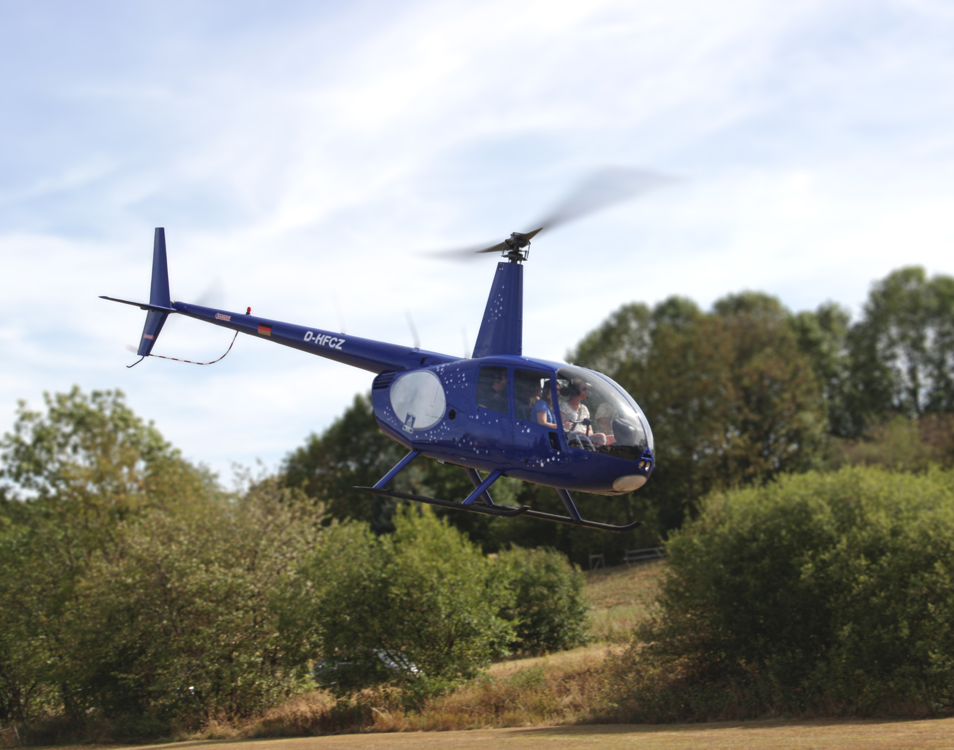 Hubschrauber selber fliegen - 20 Minuten Giebelstadt 20 Minuten