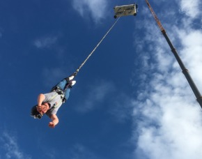 Bungee Jumping - 100 Meter - Kiel Bungy-Jumping vom 100 Meter hohen Kran Wille