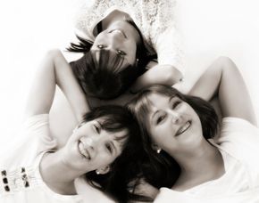 Freunde Fotoshooting inkl. 3 Bilder digital, ca. 45 Minuten