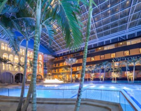 Verwöhnurlaub im Thermenhotel Erding 1 ÜN für 2 mit Candle Light Dinner myd Hotel Victory Therme Erding – 3-Gänge-Candle-Light-Dinner