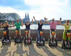 Segway City Tour Köln-Poll - Gutscheine für eine Tour mit dem Segway buchen