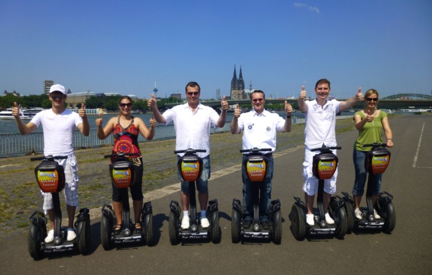 Segway City Tour Köln-Poll - Gutscheine für eine Tour mit dem Segway buchen
