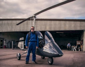 Tragschrauber selber fliegen - 30 Min Genderkingen 30 Minuten