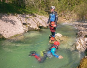 Canyoning Halbtagestour Lenggries Voralpen - ca. 4 Stunden
