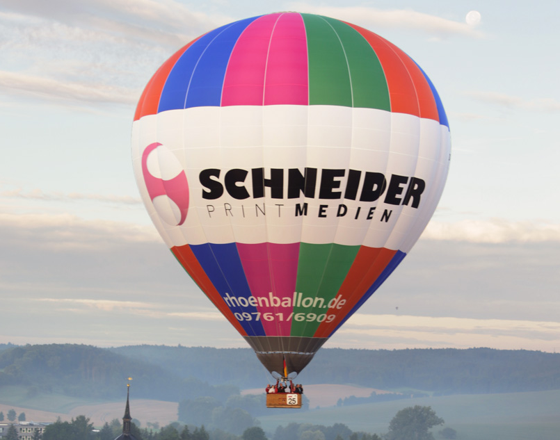Ballonfahrt MD - Bad Rodach 60 - 90 Minuten