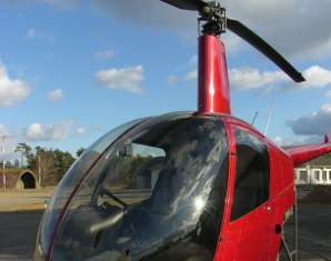 Hubschrauber fliegen