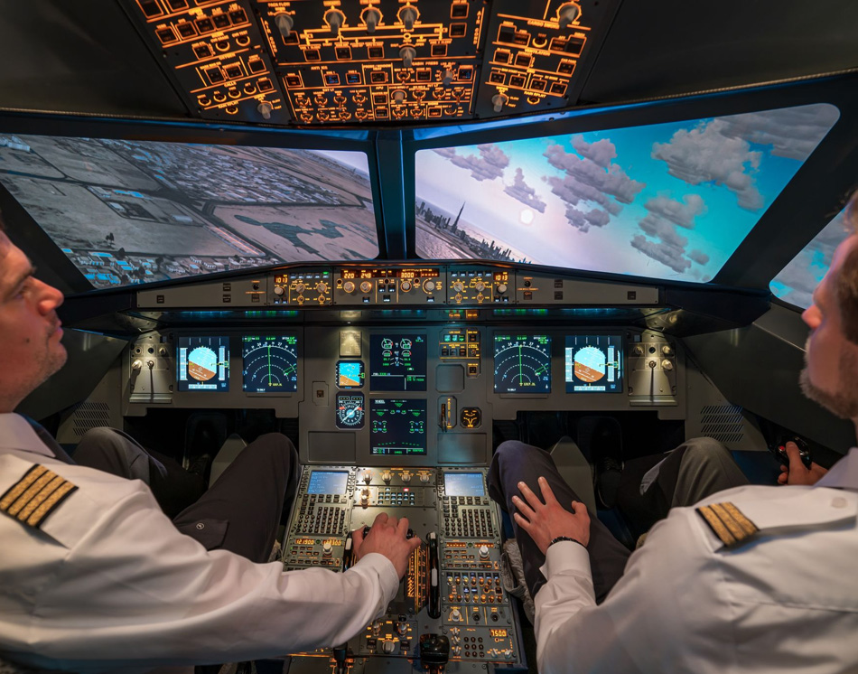 Flugsimulator - Frankfurt a. M. Airbus A320 - 90 Minuten