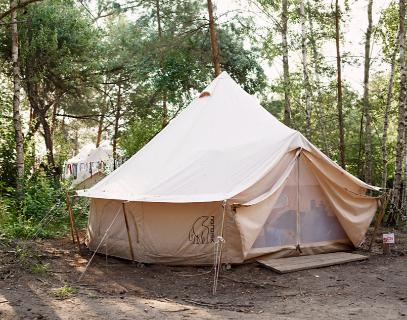 Glamping Zelt für 2 (2 Nächte) Camp Moeve im Glamping Zelt