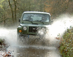Gelndewagen offroad fahren
