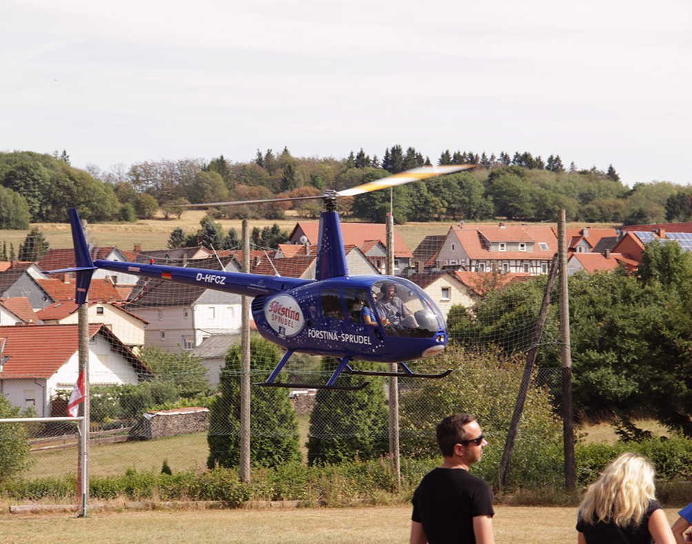 Hubschrauber selber fliegen - 20 Minuten Speichersdorf 20 Minuten