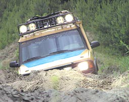 Geländewagen offroad fahren Zo...