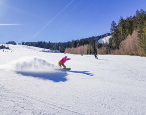 Snowboarden Bischofsmais