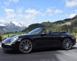 Porsche 911 fahren - 4 Stunden Fahrt über Allgäuer Passstraßen im Porsche 911 Cabrio - 4 Stunden