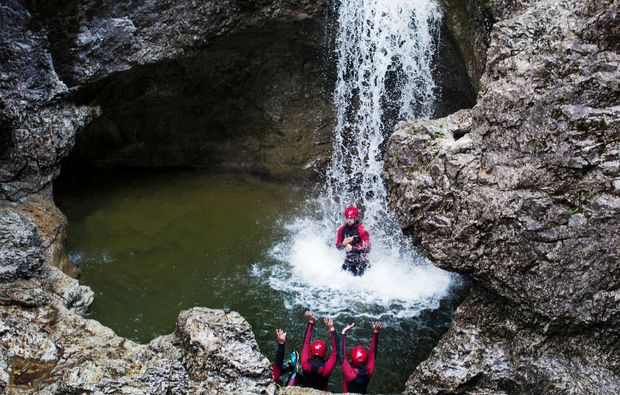 canyoning-tour-schneizlreuth-spass