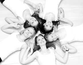Freunde Fotoshooting