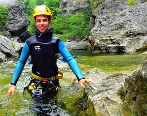 Tagestour "Patschnass" - Golling an der Salzach Canyoningtour Almbach inkl. Rafting - 8 Stunden