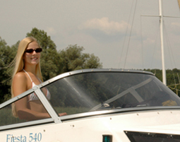 Motorboot fahren