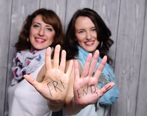 Freunde Fotoshooting