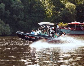 Motorboot fahren
