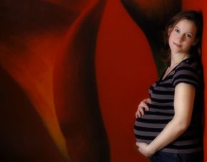 Babybauch-Fotoshooting