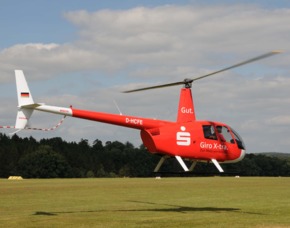 Hubschrauber fliegen Hosenfeld...