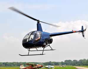 Hubschrauber fliegen