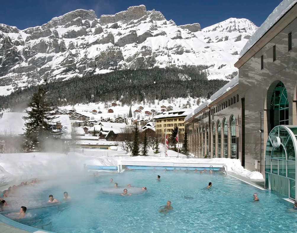 Wellness hotels- 1 ÜN ( Magic Box) Thermal Hotels & Walliser Alpentherme Leukerbad- 3-Gänge-Menü, Eintritt Therme
