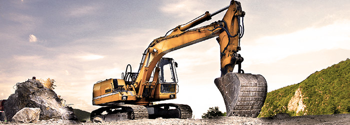 Bagger fahren