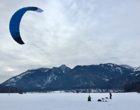 Snowkite-Kurs Grabenstätt