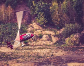 Tragschrauber-Rundflug