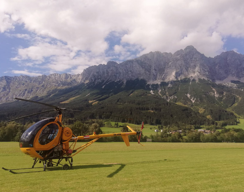 Hubschrauber fliegen in Österreich 30 Minuten