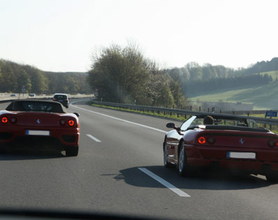 Ferrari fahren