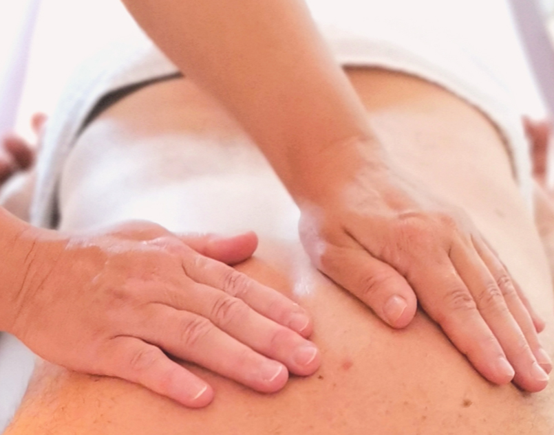 Wärme & Enspannung Massage Infrarot-Tiefenwärme und Rückenmassage, 1 Getränk