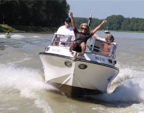 Motorboot fahren