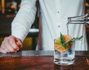 Gin-Tasting - Weinkellerei Dünker - Frankfurt am Main von 10 Sorten Gin  & Tonic Water