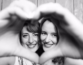 Freunde Fotoshooting