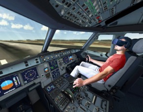 Motion 4D Simulator - VR AIRBUS A320, Boeing 737 oder F/A-18 Hornet
