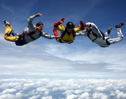 Fallschirmsprung-Kurs
